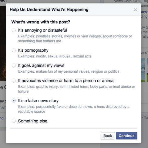 Facebook lancia lo strumento anti-bufale